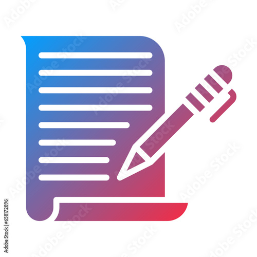 Copywriter Icon Style