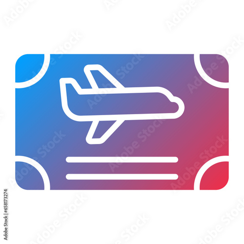Frequent Flyer Program Icon Style