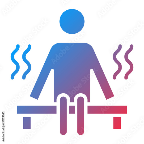 Sauna Icon Style