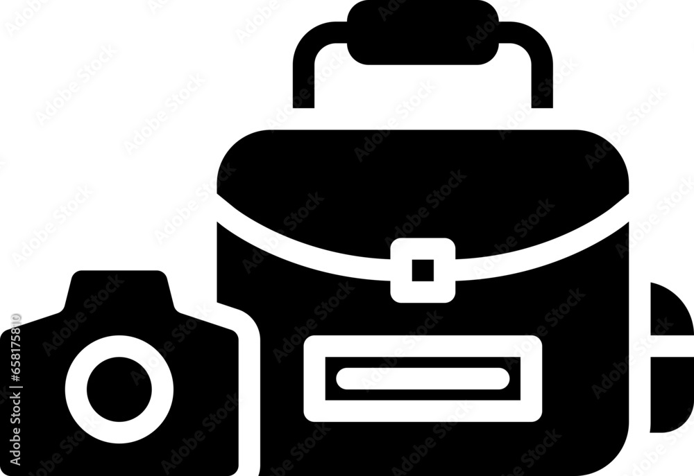 camera bag icon camera bag icon