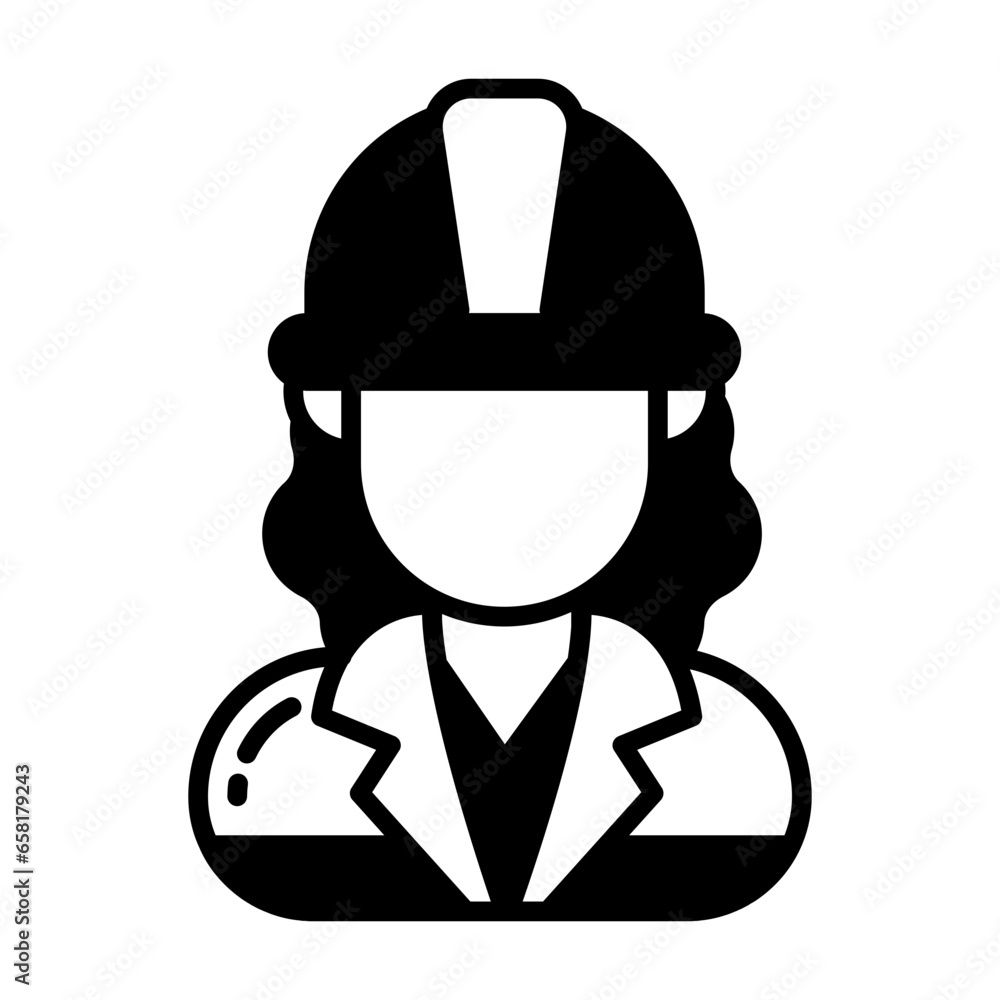 Fire Fighter icon in vector. Illustration