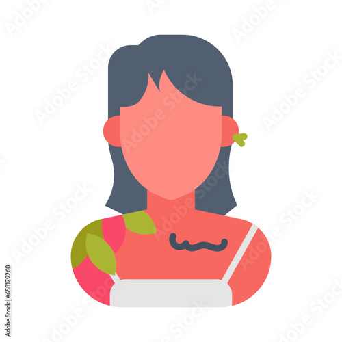  Tattoo Artist icon in vector. Illustration