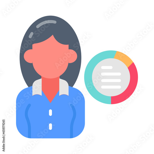 Singer icon in vector. Illustration