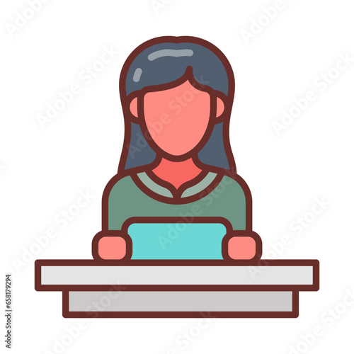 Anchor icon in vector. Illustration
