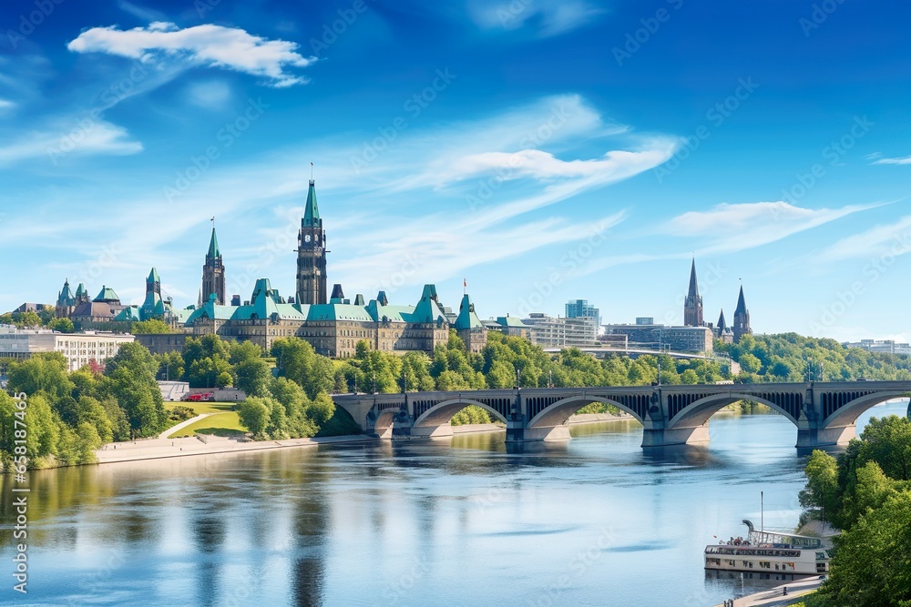 Fototapeta premium カナダの首都オタワのイメージ05
