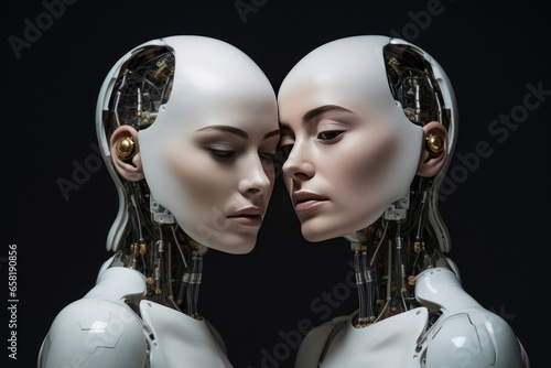 The Perfect Android Duo: Humanlike Twins
