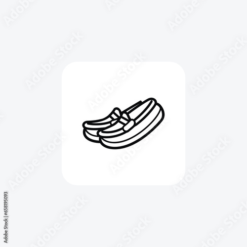 White Oxford Boots Shoes and footwear Flat Color Icon set isolated on white background flat color vector illustration Pixel perfect