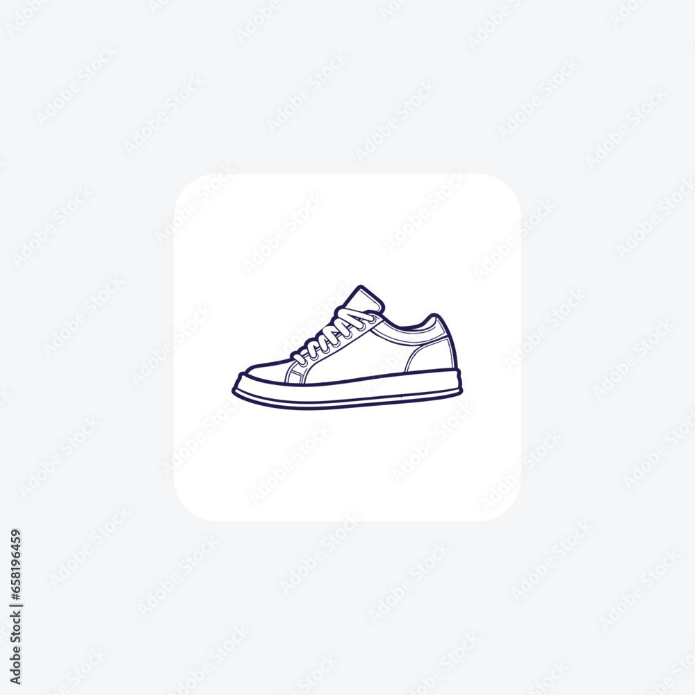 Floral Print Sneaker Women's Shoes and footwear line Icon set isolated on white background vector illustration Pixel perfect Floral Print Sneaker Women's Shoes and footwear line Icon set isolated on white background vector illustration Pixel perfect