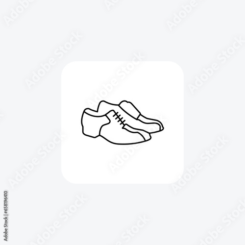 Brown Espadrille Mule Flats Shoes and footwear Flat Color Icon set isolated on white background flat color vector illustration Pixel perfect