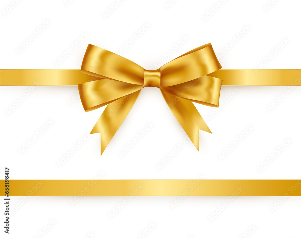 Shiny golden satin ribbon Shiny golden satin ribbon
