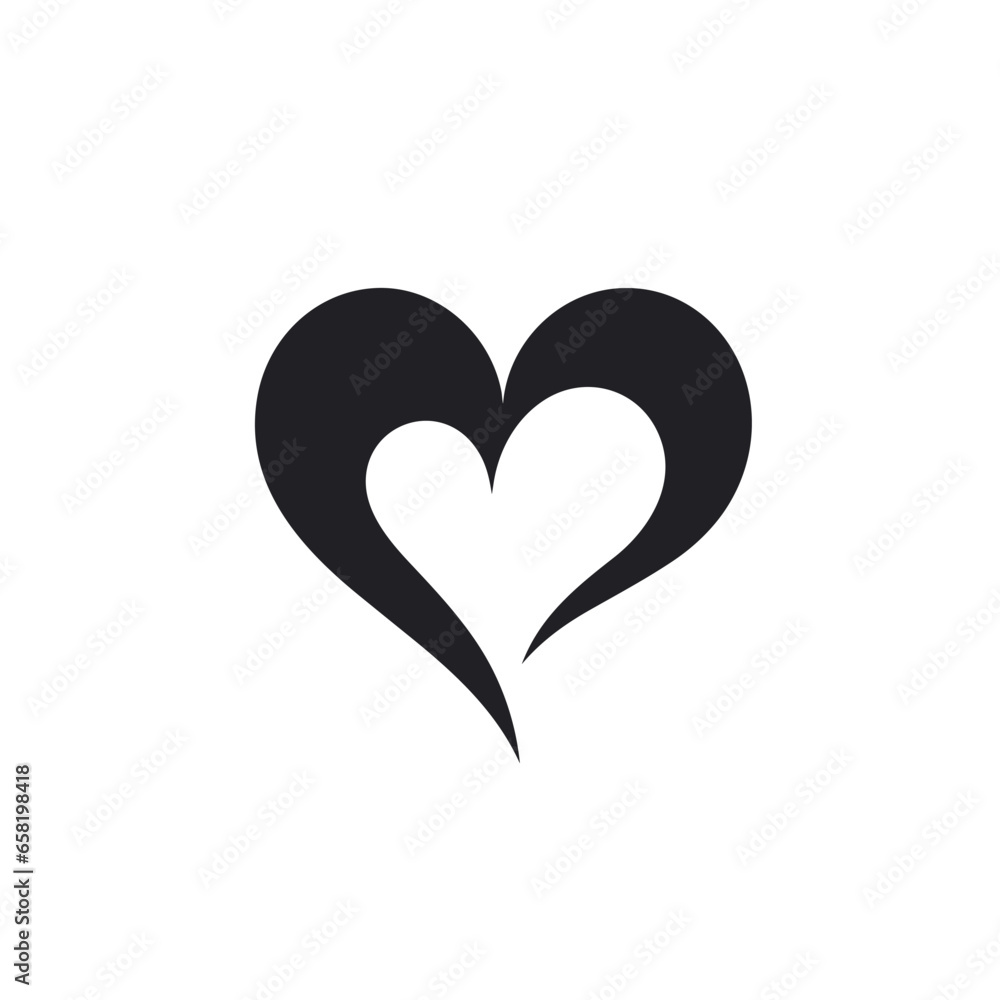 Nail studio monochrome glyph logo. Cosmetic business. Well being. Heart symbol. Design element. Created with artificial intelligence. Ai art for corporate branding, beauty clinic, beautician Nail studio monochrome glyph logo. Cosmetic business. Well being. Heart symbol. Design element. Created with artificial intelligence. Ai art for corporate branding, beauty clinic, beautician