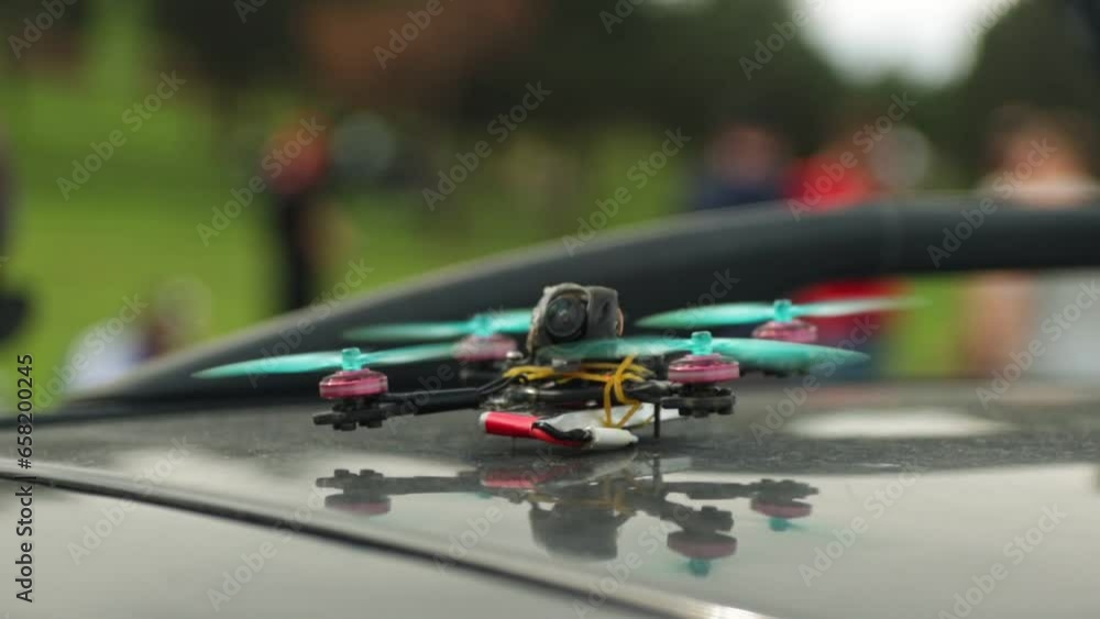 DIY FPV Drone Takes Off from Car DIY FPV Drone Takes Off from Car