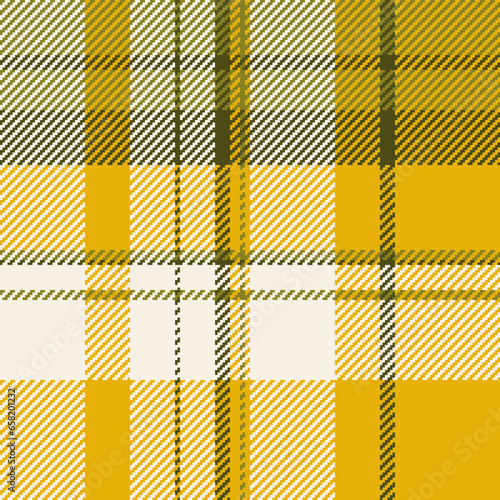 Vector background tartan of plaid fabric textile with a check texture pattern seamless.