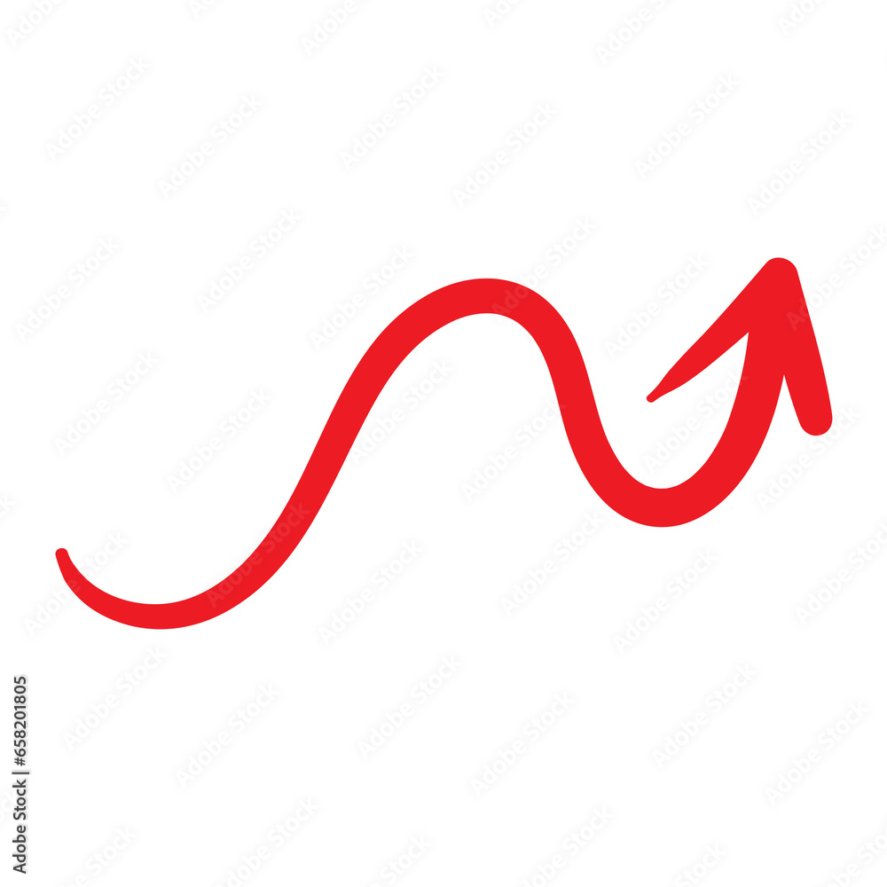 Red Arrow on different Style. Red Arrow Icon.Red Arrow On Different Direction, 3d Red Arrows. 
