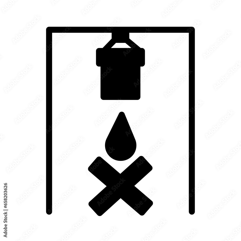 Activity Adventure Camp Icon Solid Activity Adventure Camp Icon Solid
