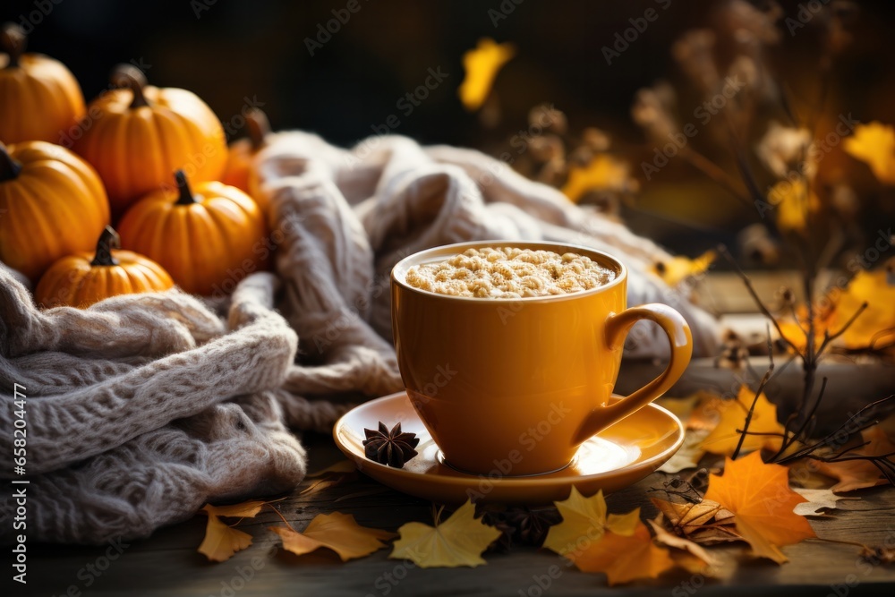 backgrounds for thanksgiving day and halloween party. - obrazy, fototapety, plakaty 