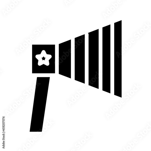 Sound Speaker Day Solid Icon