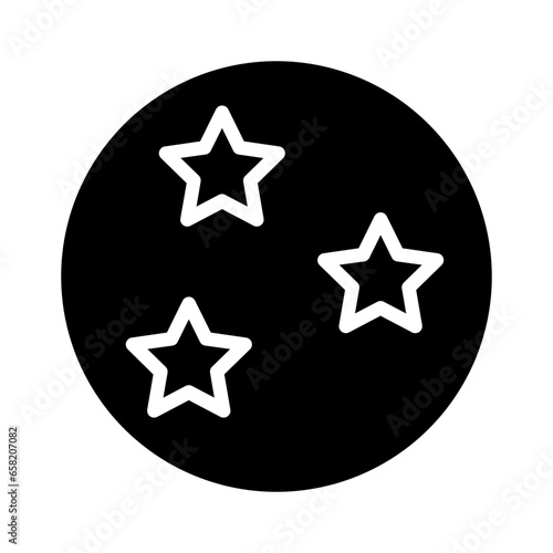 America Day July Solid Icon