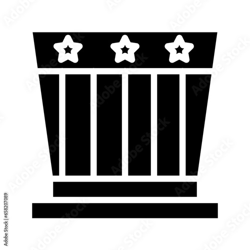 America July United Solid Icon