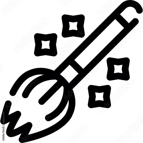 Magic Broom Icon