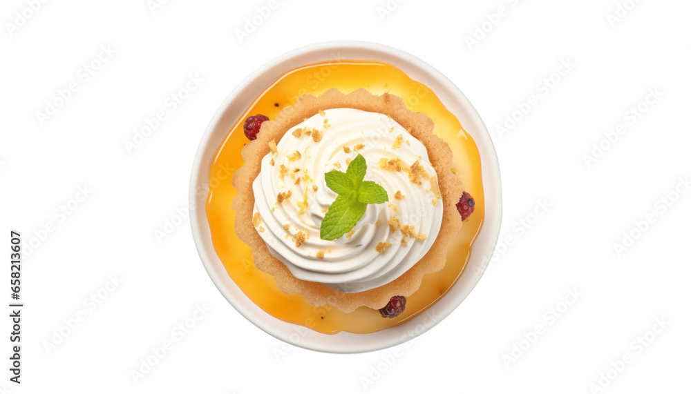 sweet on plate isolated on transparent background cutout sweet on plate isolated on transparent background cutout