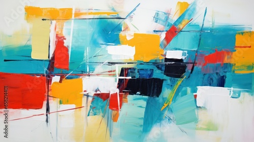 trending impressionist style oil painting Bold abstract piece