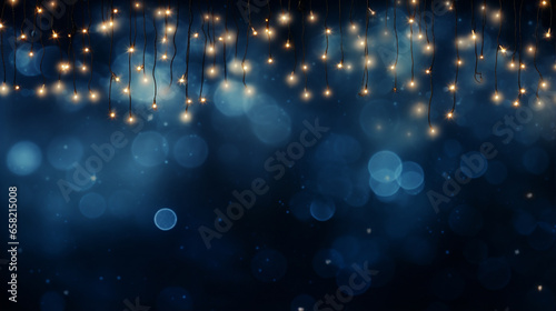美しいボケのあるイルミネーションの背景用グラフィック素材