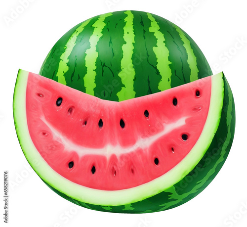Watermelon isolated