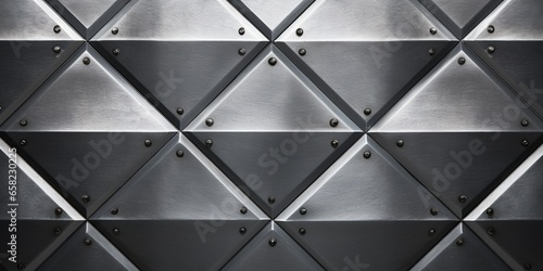 Metal Diamond Plate Background Wallpaper: Industrial Elegance photo