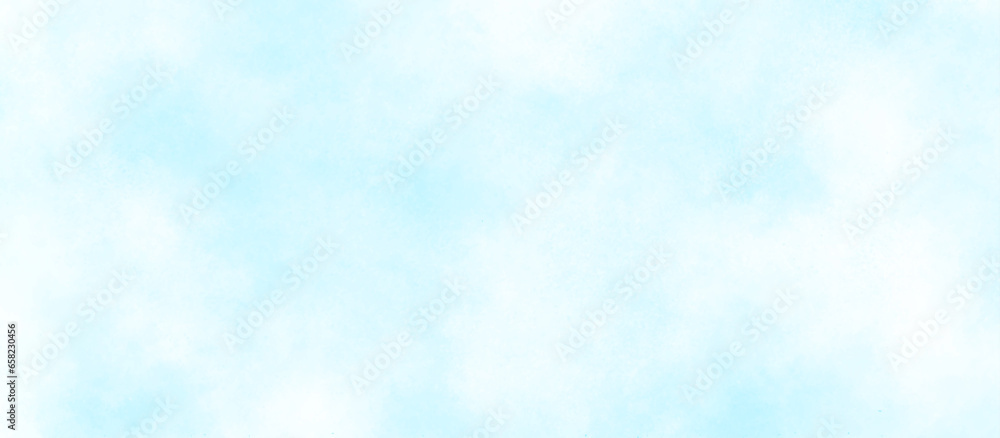 Morning fresh and shiny Natural sky beautiful blue and white texture with clouds, soft sky blue watercolor vector background, fresh winter morning sky vector illustration. Morning fresh and shiny Natural sky beautiful blue and white texture with clouds, soft sky blue watercolor vector background, fresh winter morning sky vector illustration.