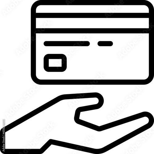 Give Credit Card Icon
