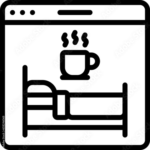 Bed And Breakfast Website Icon