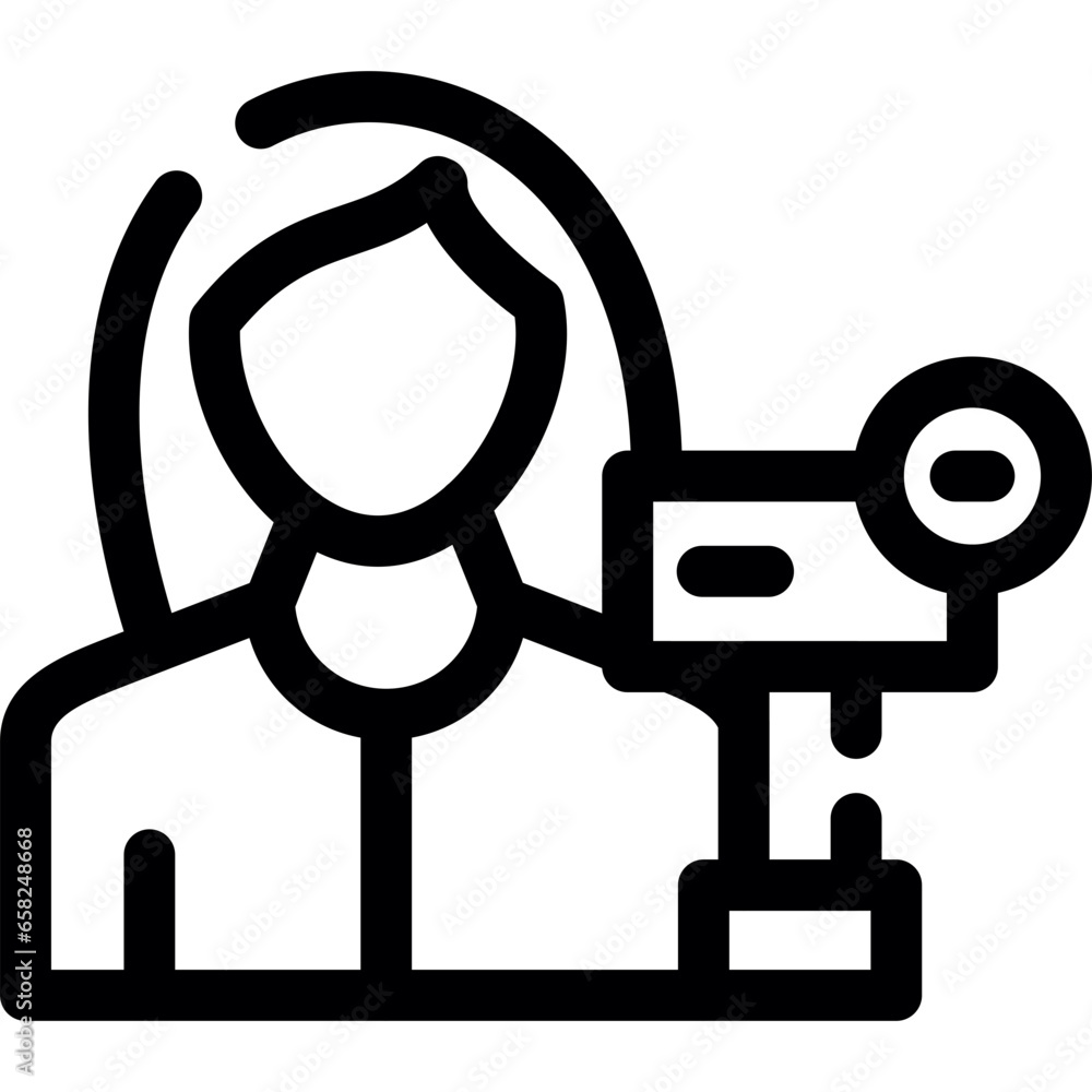 Obraz premium Woman Icon