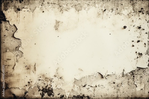 vintage grunge background wallpaper scratches border grit and grain grey beige weathered background photo