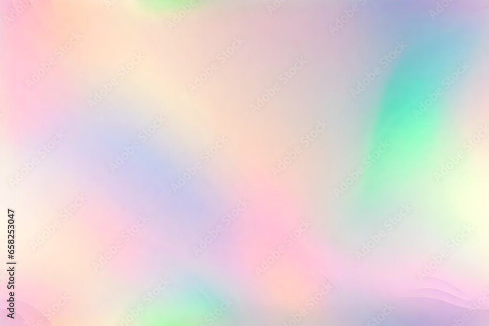 Fototapeta premium Northern lights, soft pinks and greens, soft smooth lines, seamless pattern - AI Generative