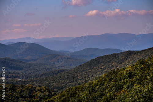 Blue Ridge Mountains, Shenandoah National Pak, Virginia