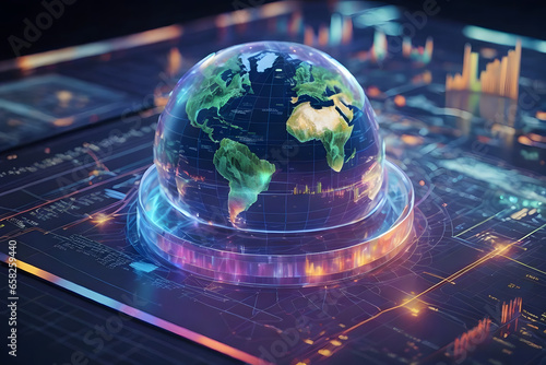 Holographic Earth, Economy, Stocks
