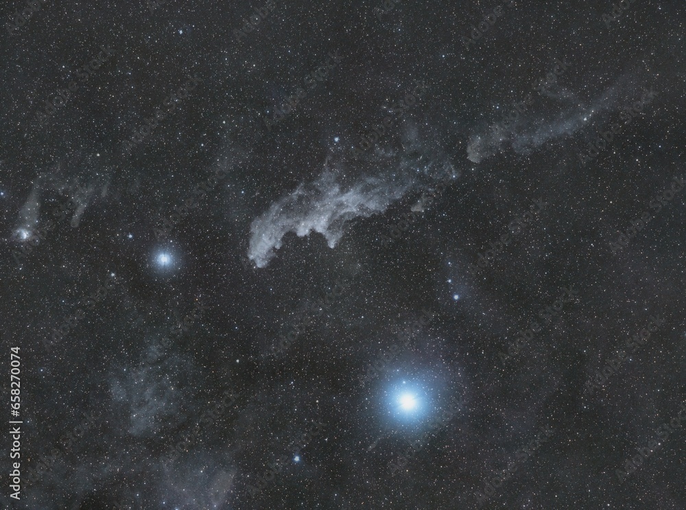 Fototapeta premium Witch Head Nebula IC 2118