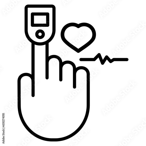 Pulse Oximeter Icon