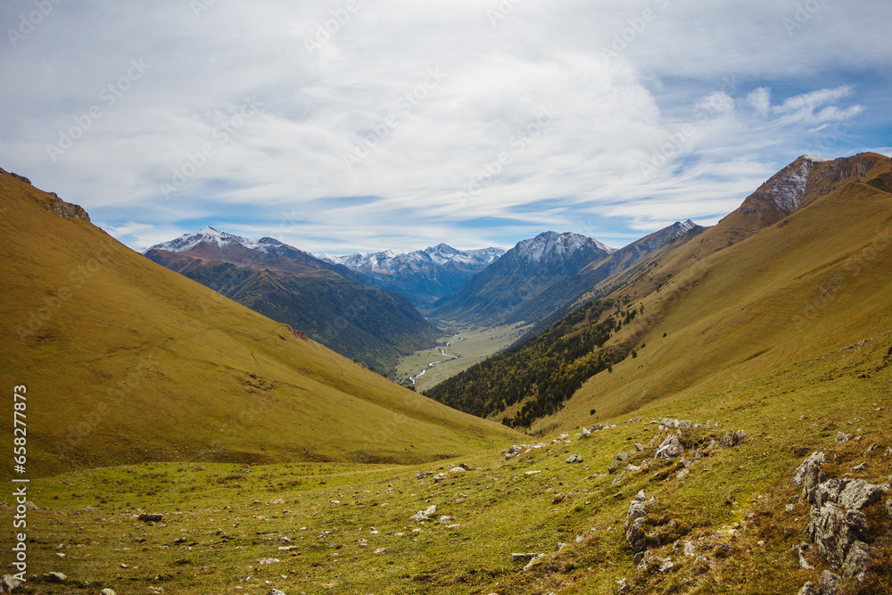 Fototapeta premium landscape in the mountains