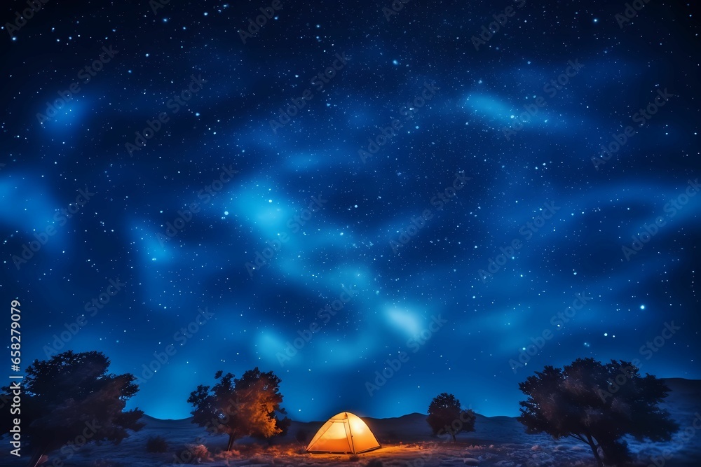 night sky with stars and aurora night sky with stars and aurora