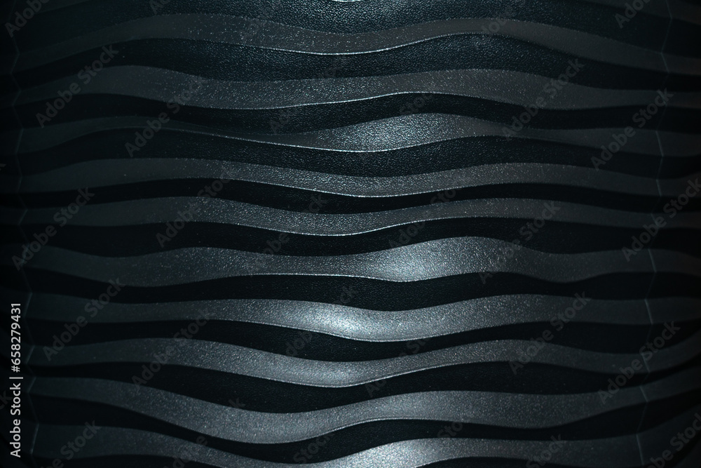Fototapeta premium Abstract background of black stripes.