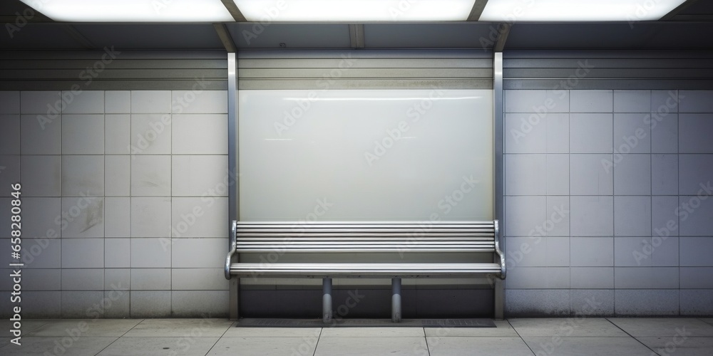 modern advertising space in city for mock ups modern advertising space in city for mock ups