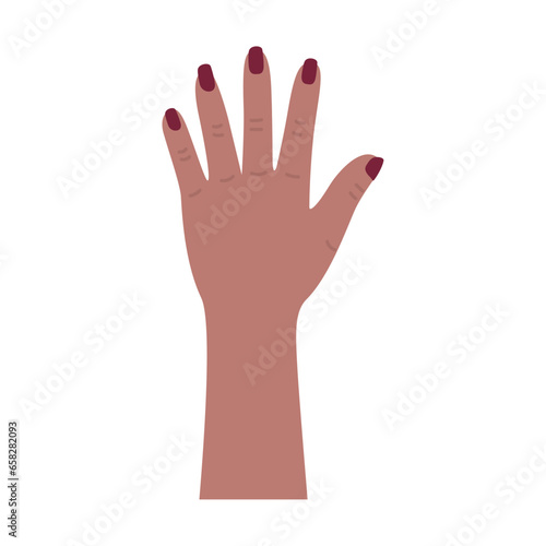 activist hand female