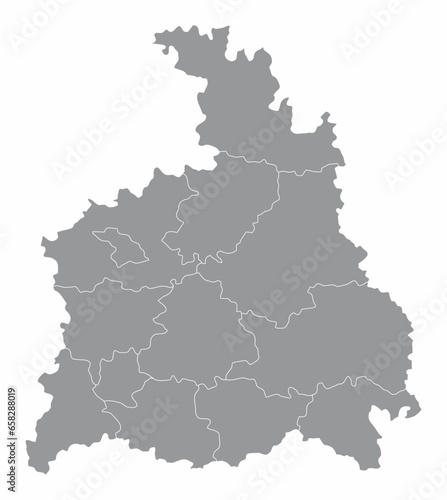 Stuttgart Region administrative map