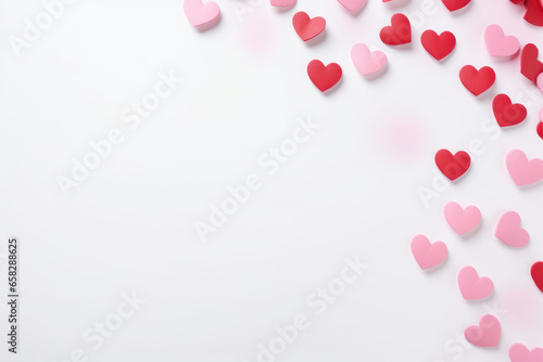 Heart shape Elements for valentine's day festival design
