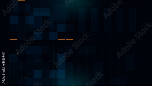 Set of Sci Fi Modern User Interface Elements. Futuristic Abstract HUD. Good for game UI. Vector Illustration EPS10