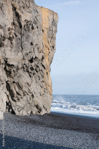 cliff and sea photo