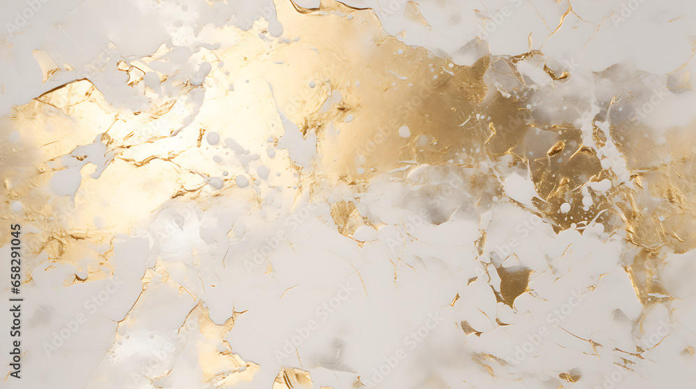 Wunschmotiv: Champagne simple gold foil, texture, luxe - Seamless tile. Endless and repeat print. #658291045