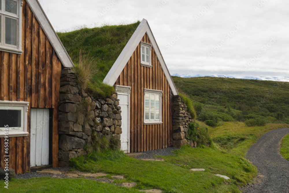 old wooden house